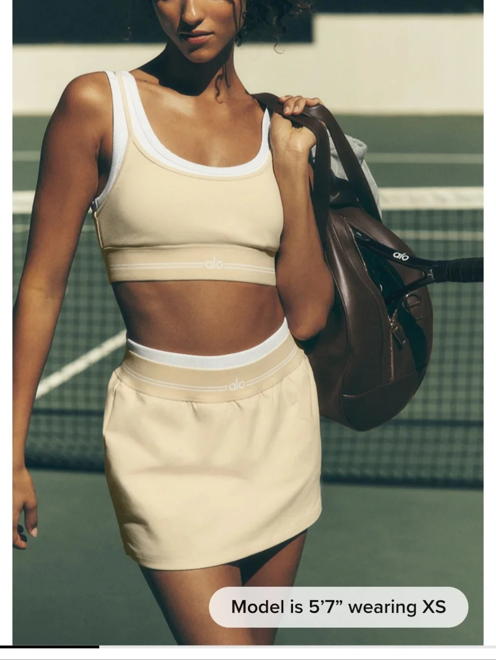 2pc Alo Airbrush Bra/ Skirt - Picture 2 of 7